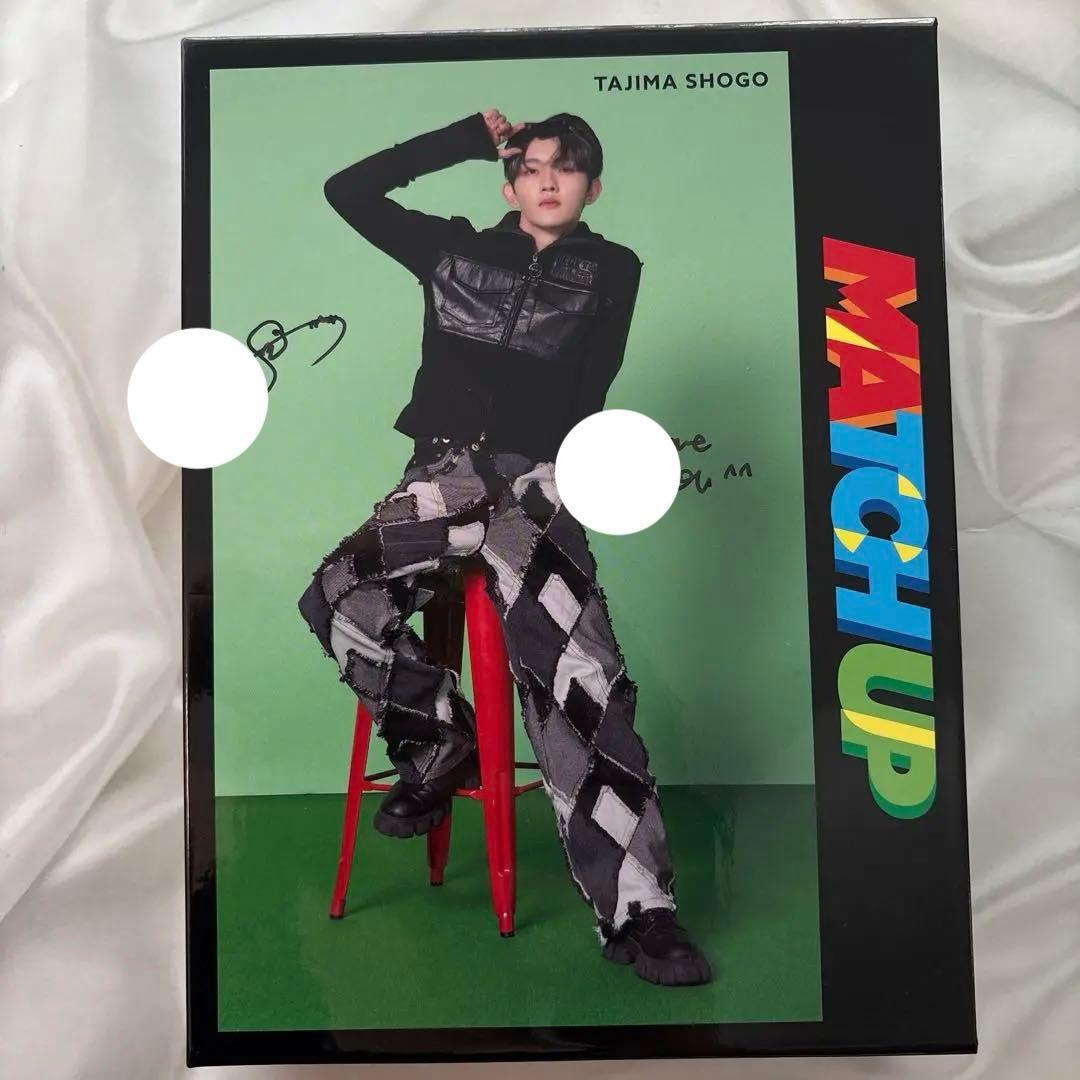 INI 田島将吾 直筆サイン入り 収納BOX MATCH UP