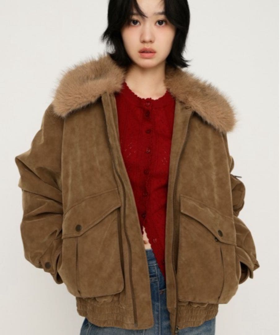 SLY WASHED PUFFER BZ ウォッシュド パッファー ブルゾン