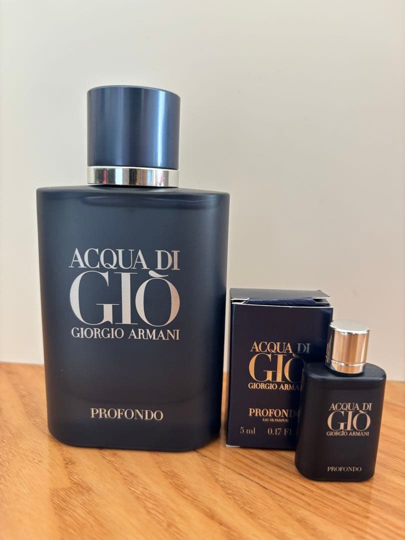 香水(男性用) Giorgio Armani Acqua di Gio Profondo75ml