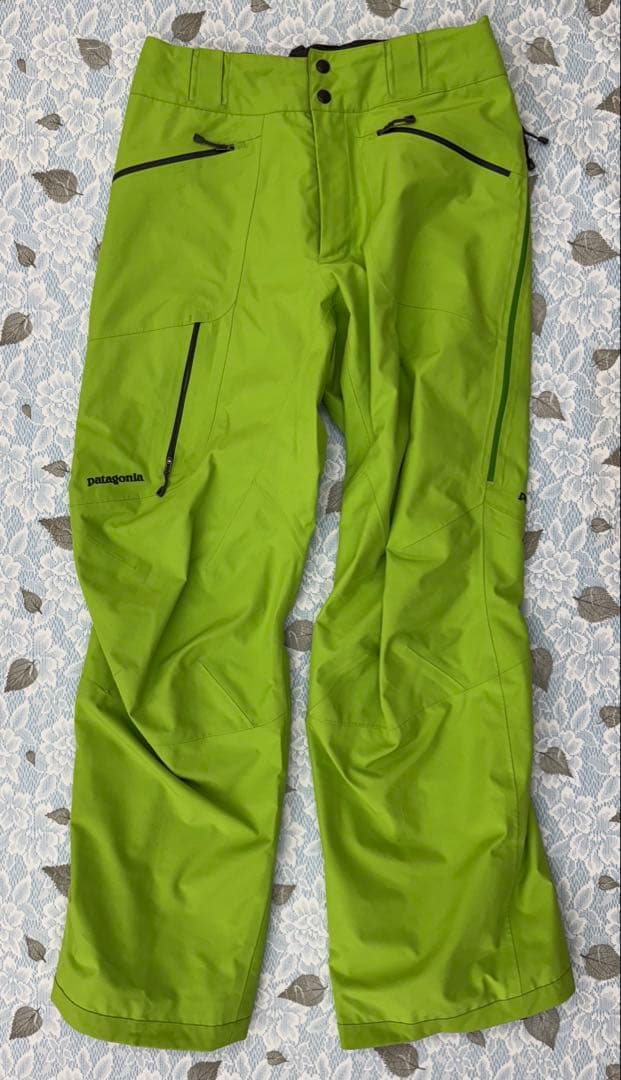 patagonia スキー /スノーボードウェア ブラウン/グリーン 男性用 M