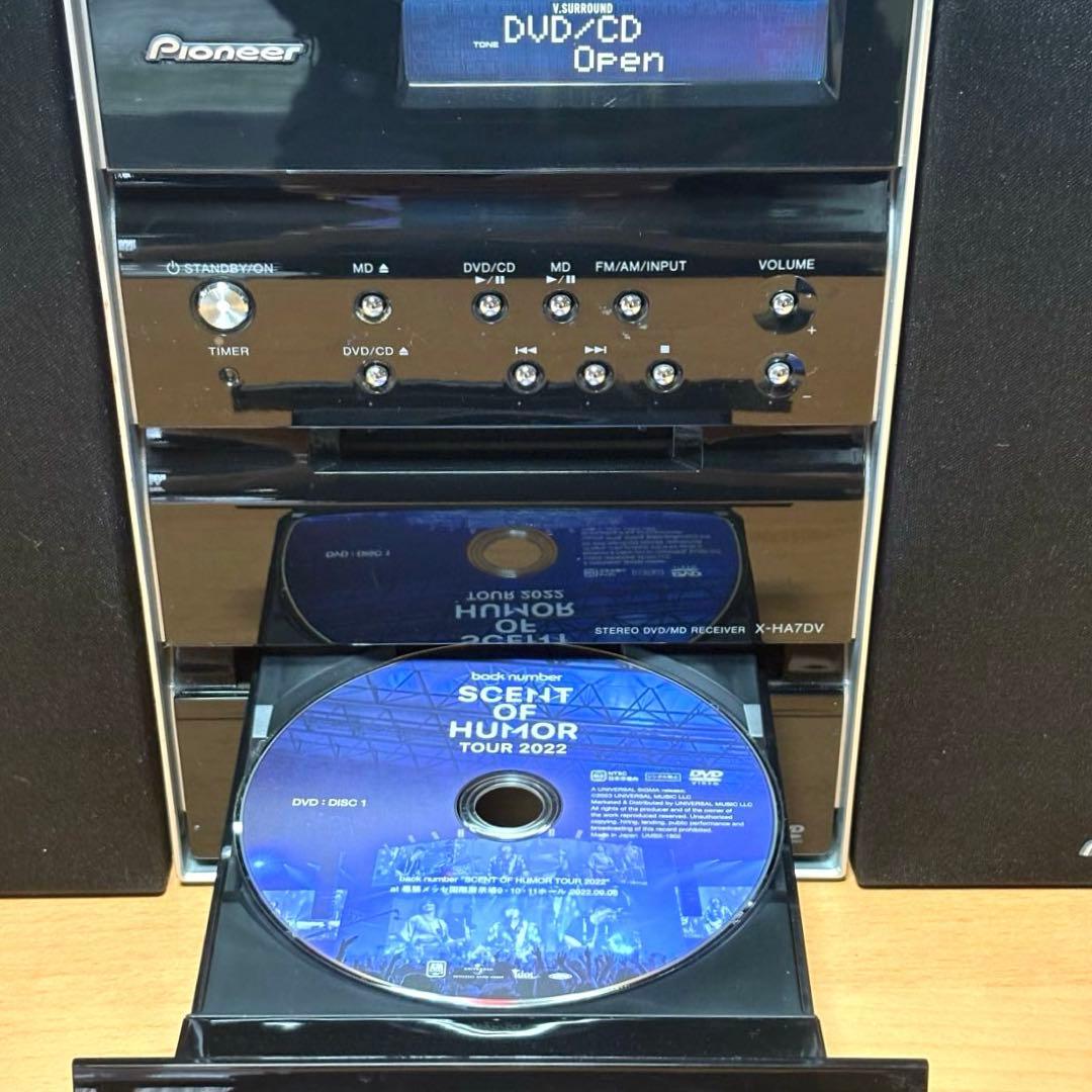 Pioneer X-HA7DV CD MD DVD ミニコンポ パイオニア