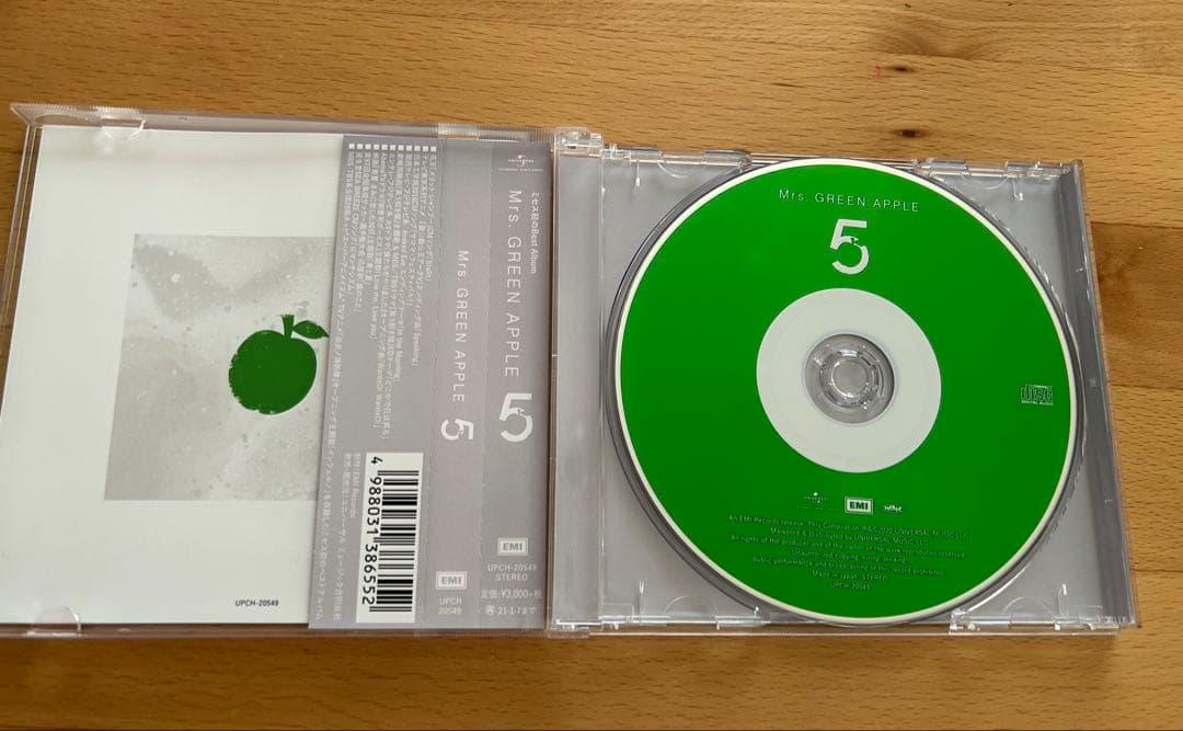 Mrs. GREEN APPLE ミセスグリーンアップルCD