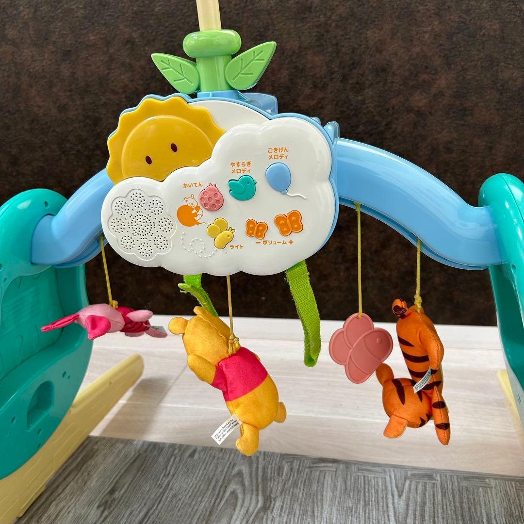 【欠品なし　説明書有】6wayジムにへんしんメリー　プーさん　プーメリー