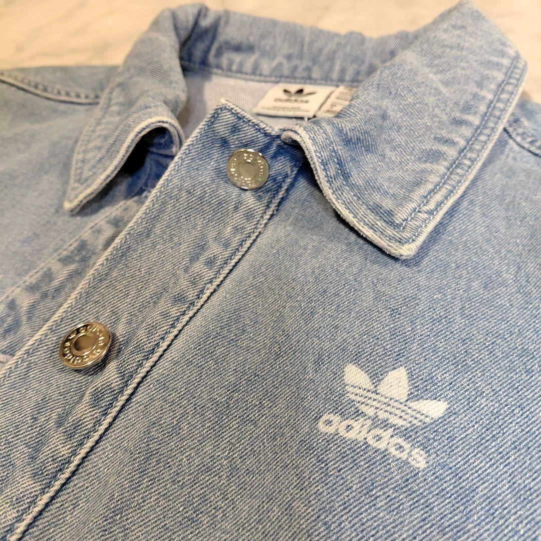 超美品✨️adidas ショート丈 デニムジャケット L