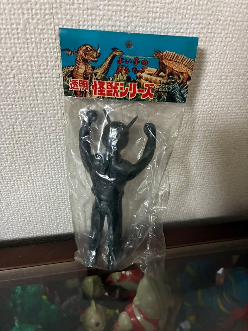 当時物・無版権　パチソフビ　ライダーマン　未開封