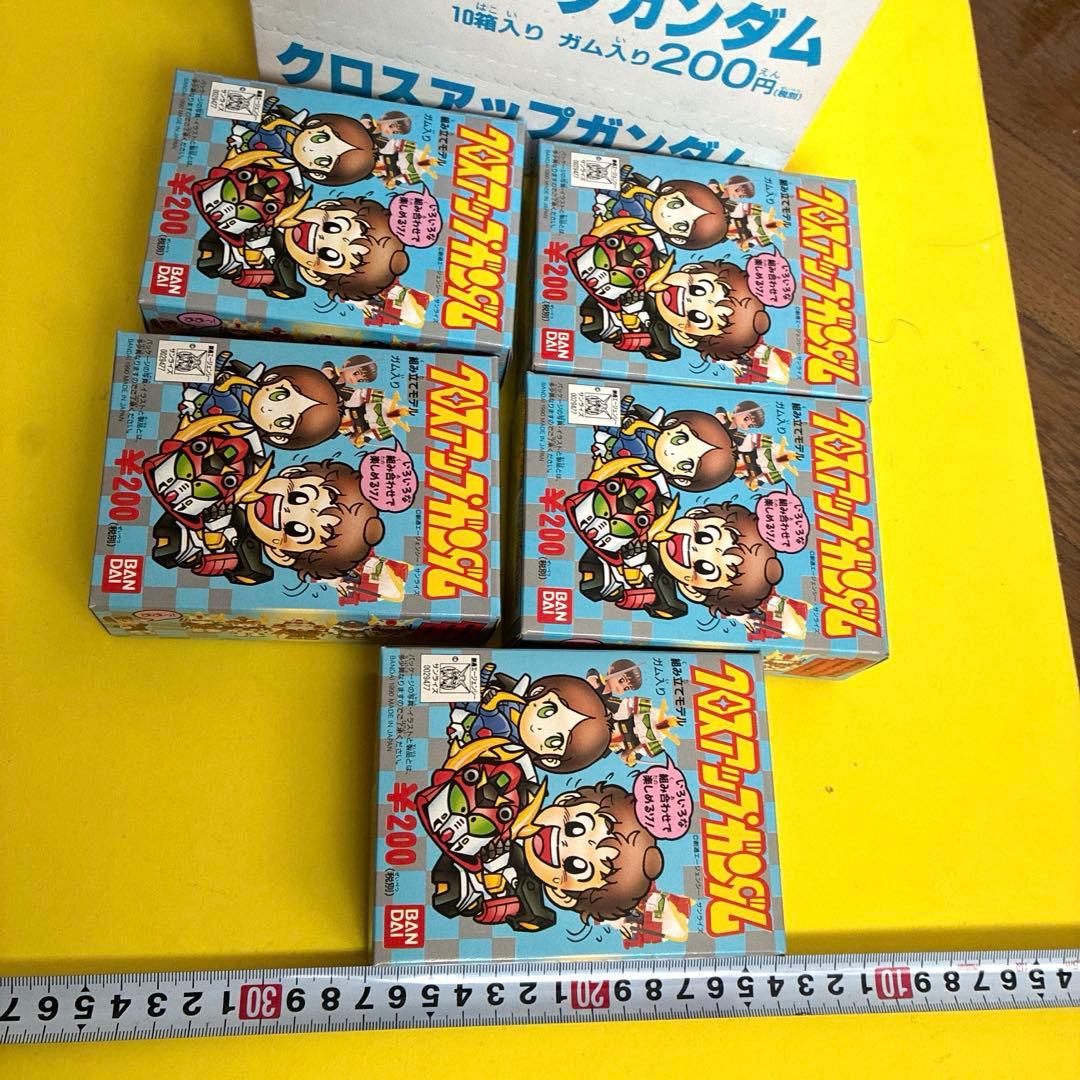 は*こ様 クロスアップガンダム 全5箱セット　外箱付　未使用