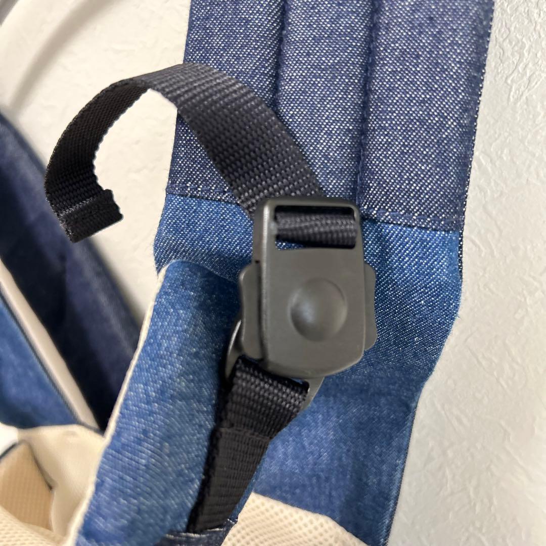 【美品】キューズベリー zero / ブルーデニム 抱っこ紐