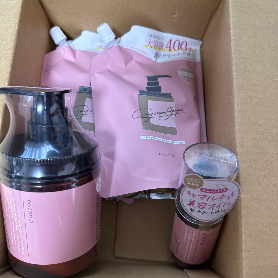 cocone シャンプー 本体 + 詰め替え用