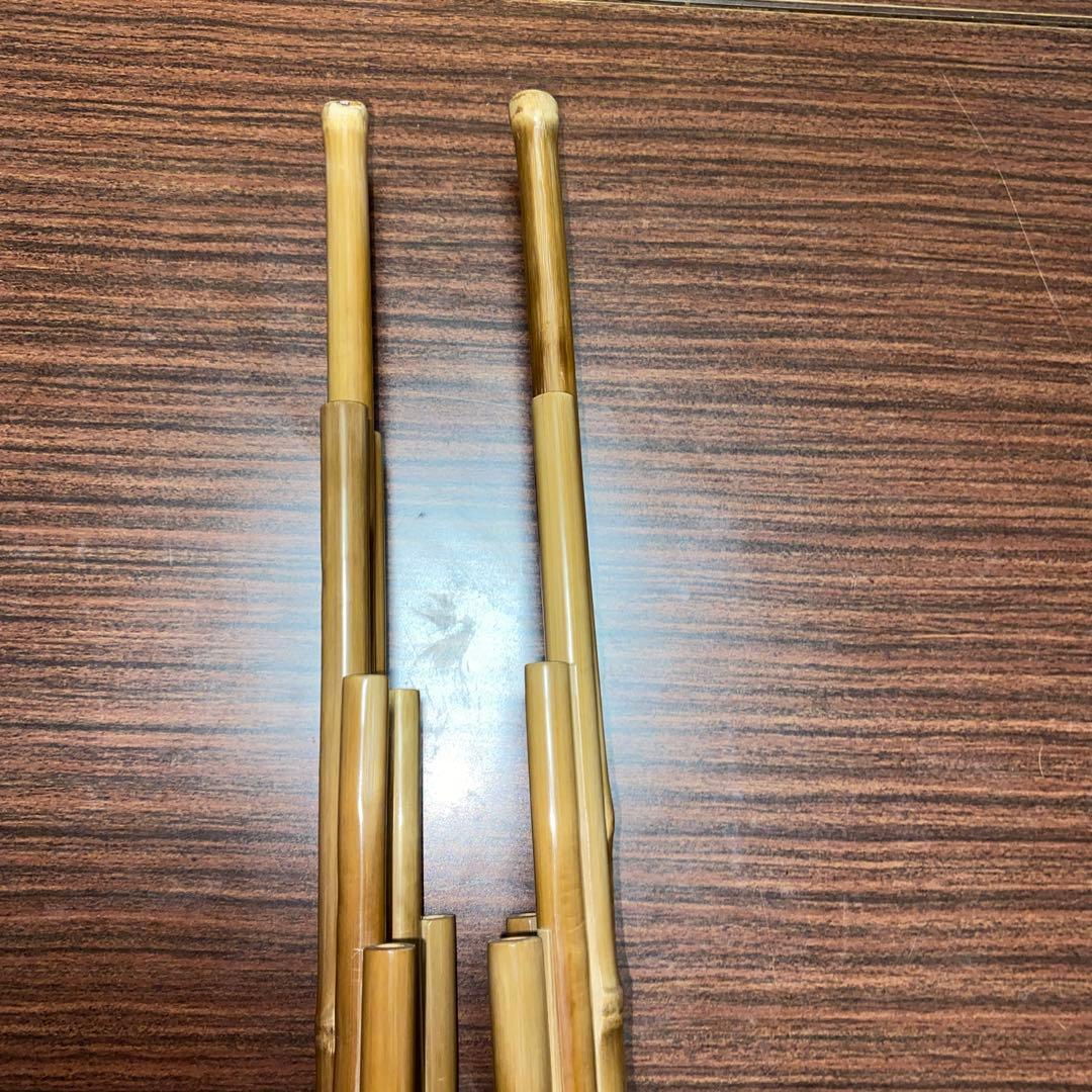 雅楽　鳳笙　竹造り　頭と根継プラスチック製　洗い調律済み