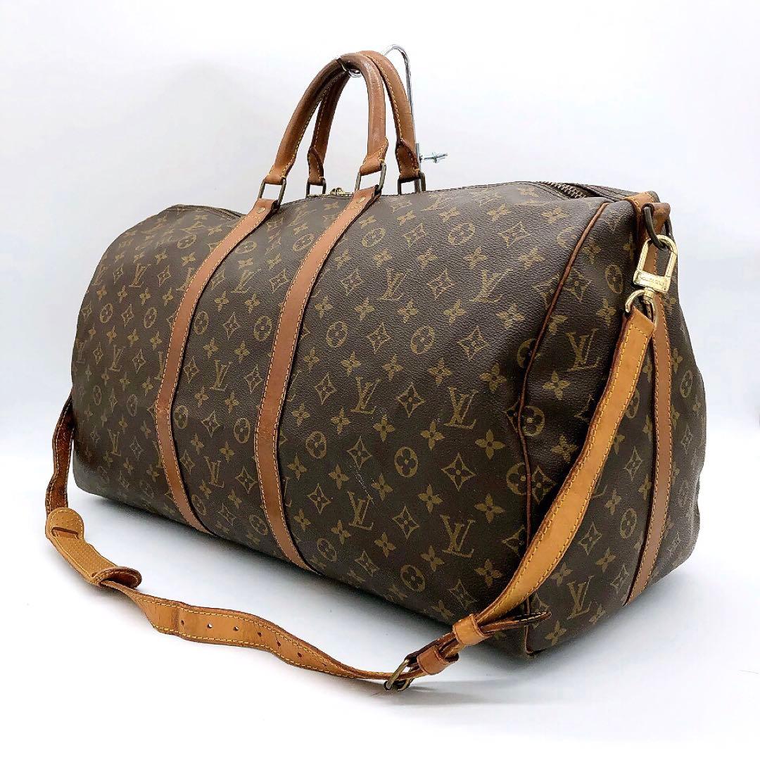 【LOUIS VUITTON】ボストンバッグ　キーポルバンドリエール55