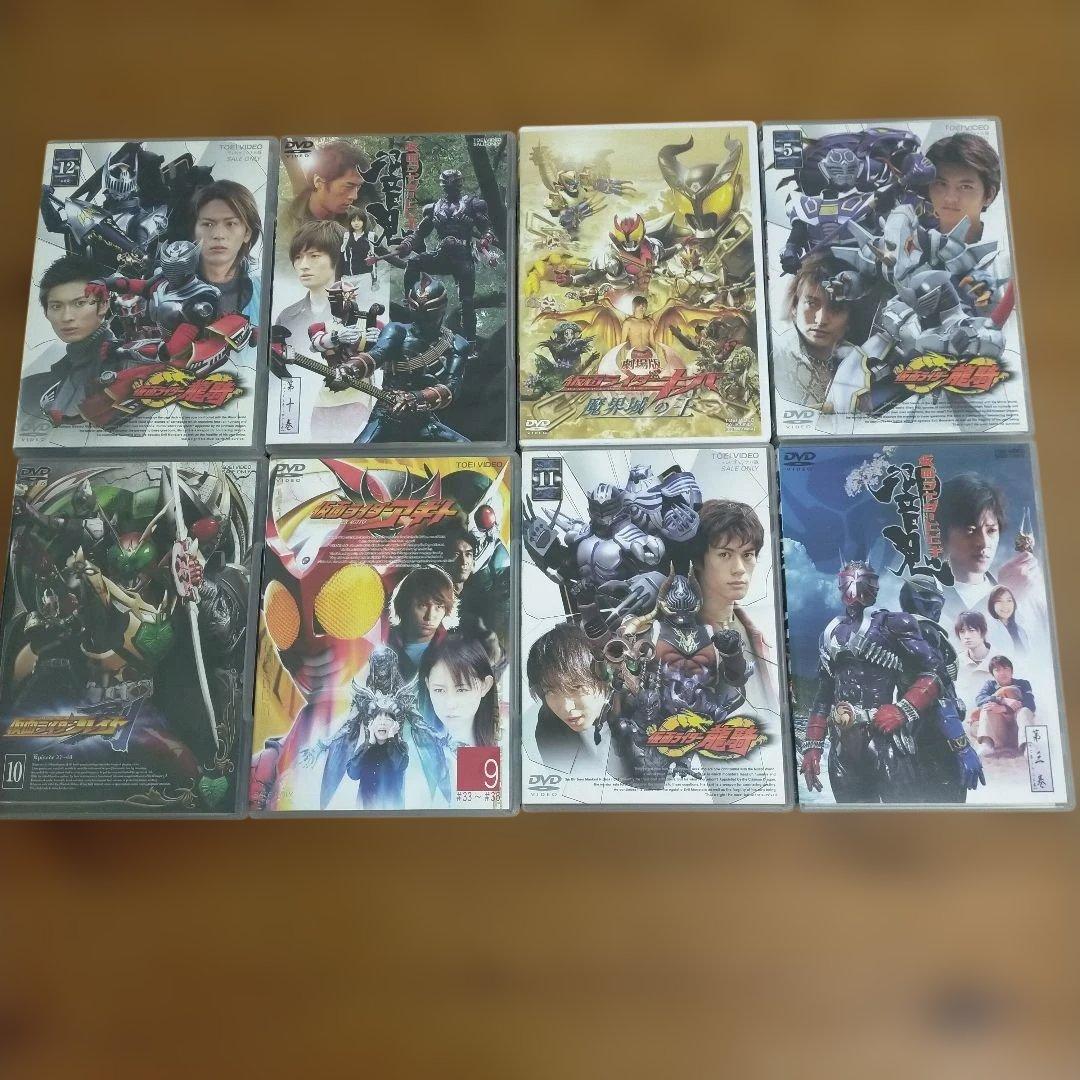 仮面ライダーシリーズ　DVDまとめ