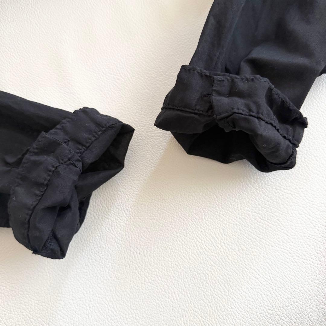 Plantation コットンワンピース 凹凸 くしゅくしゅ シャツワンピ