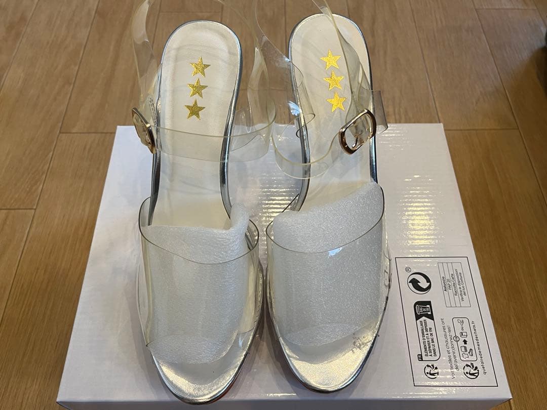 値下げ‼︎SSA公式ハイヒール　前底なし25.5cm