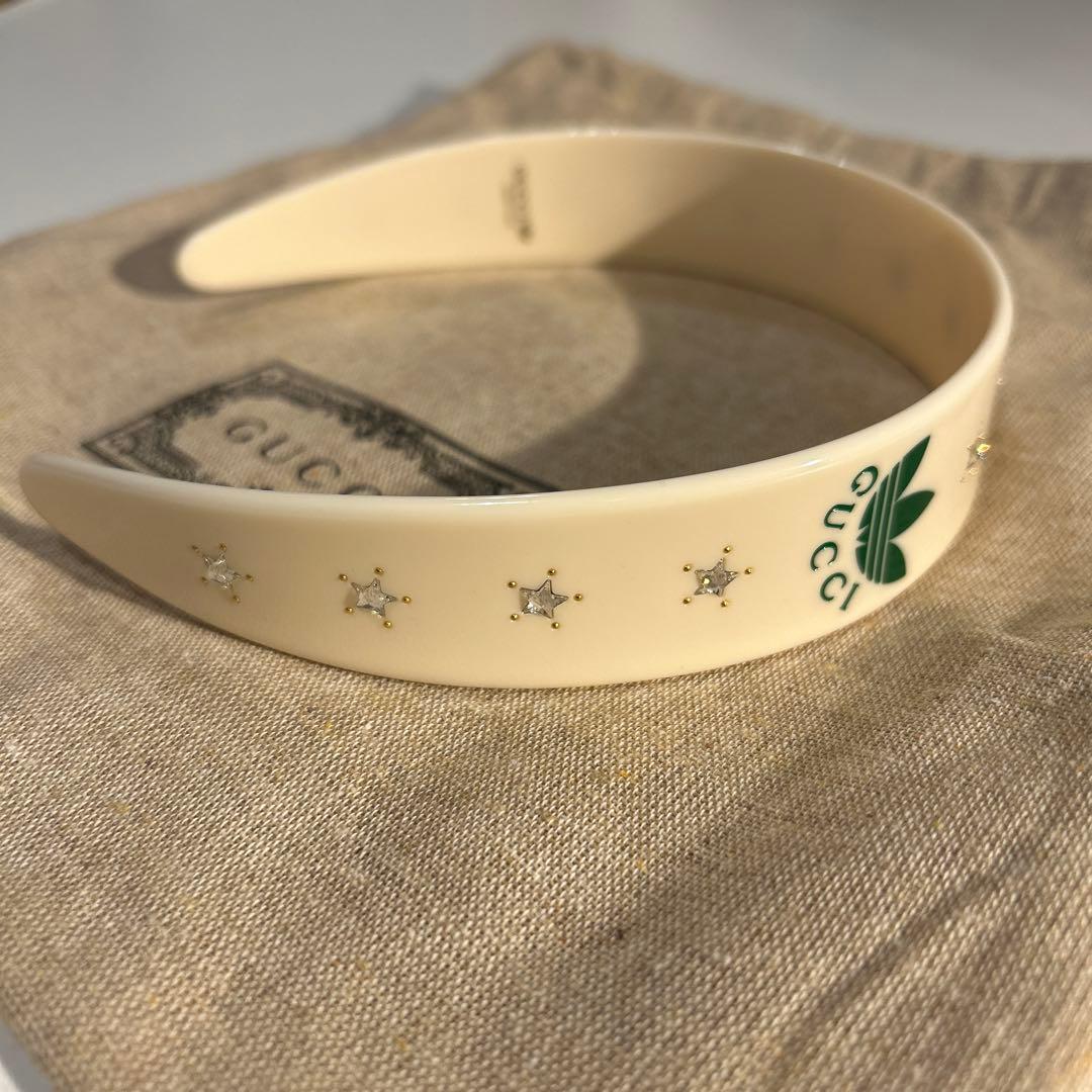 【でこ】GUCCI × adidas コラボ カチューチャ