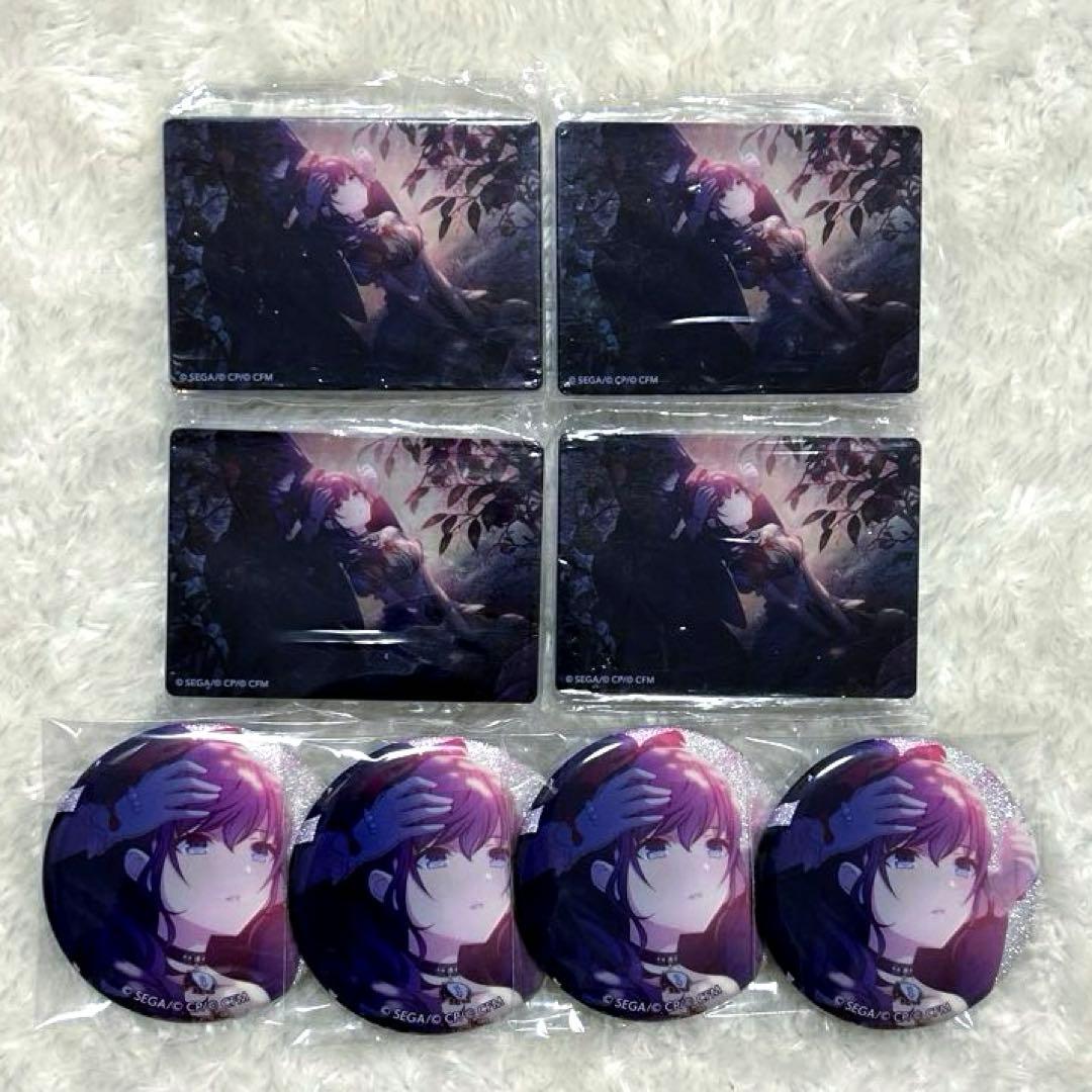 プロセカ グリッター缶バッジ 12A エピカ 5B ノーブルアート 24 まふゆ