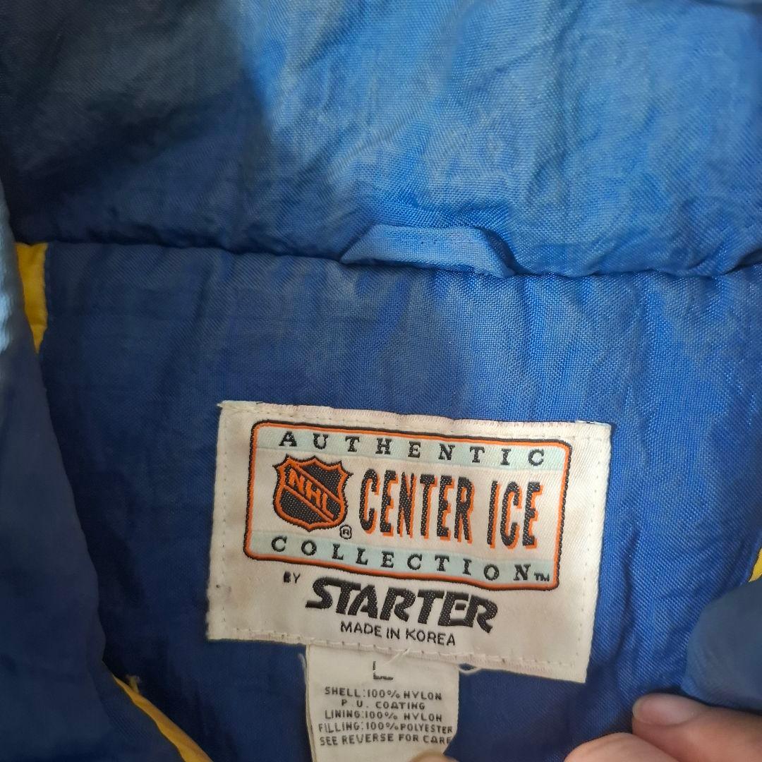 希少　90年代 Starter製 NHL セントルイス・ブルーズ 中綿ジャケット