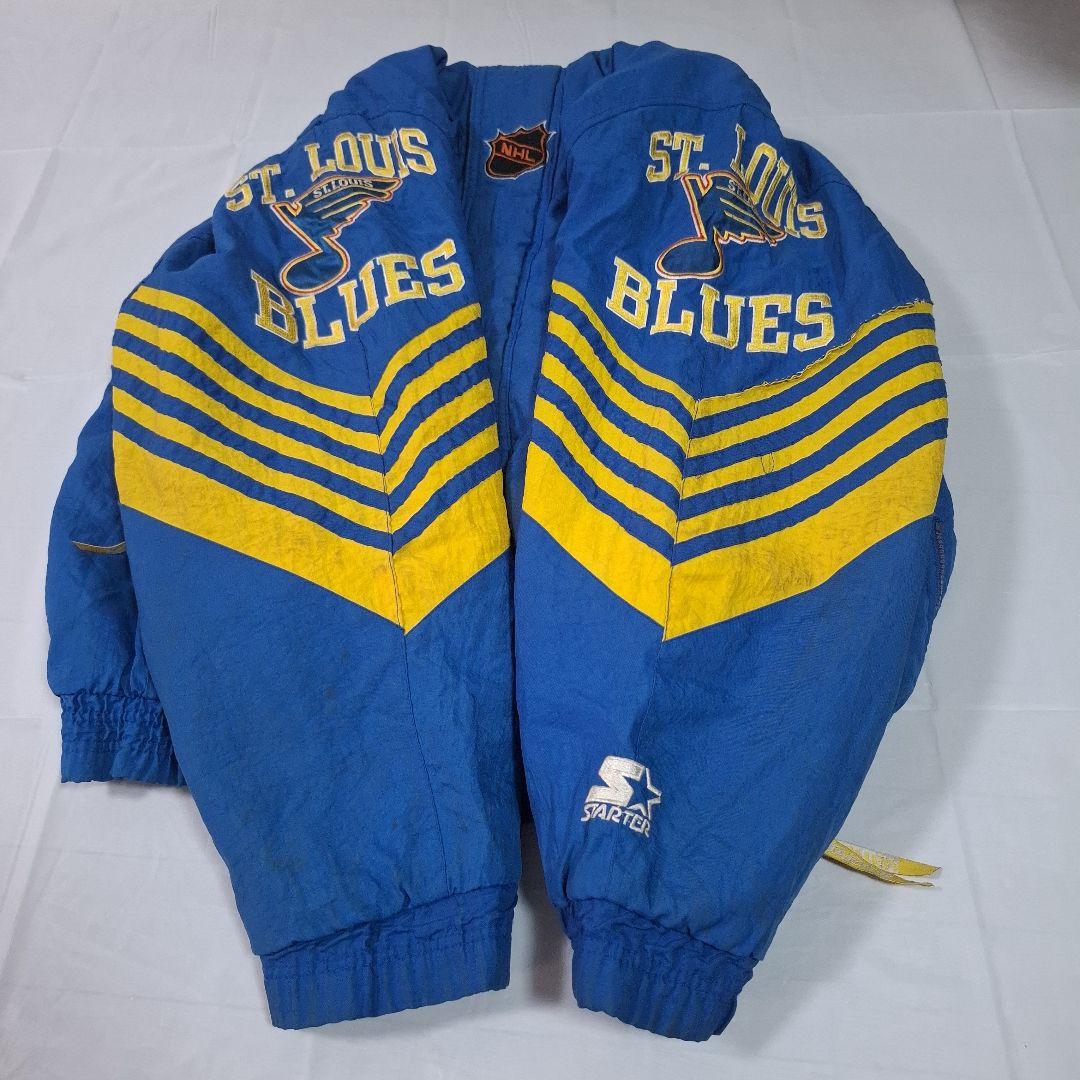 希少　90年代 Starter製 NHL セントルイス・ブルーズ 中綿ジャケット