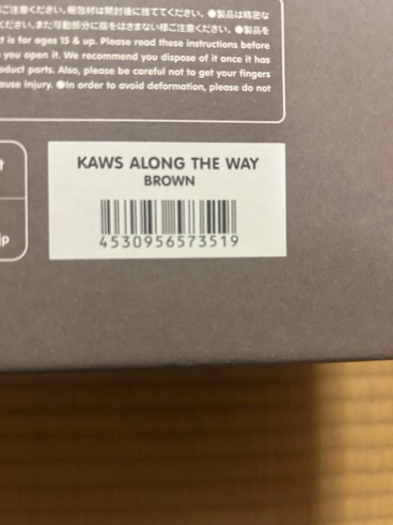 KAWS ALONG THE WAY 2体セット　真作　絶版　カウズ