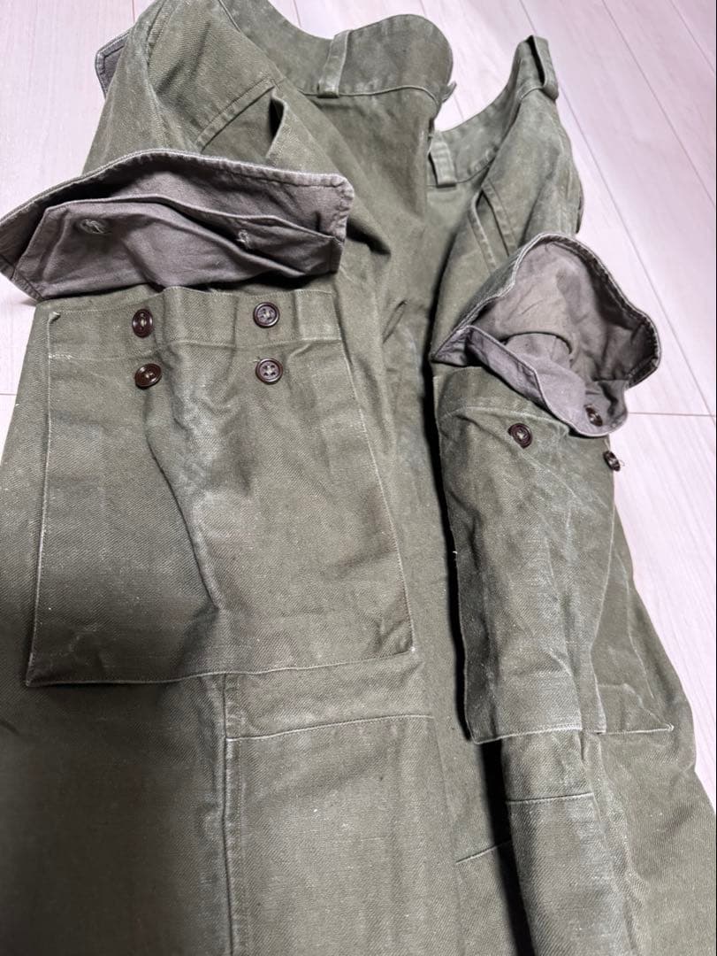 実物　フランス軍　M47 前期　比翼タイプ　サイズ35