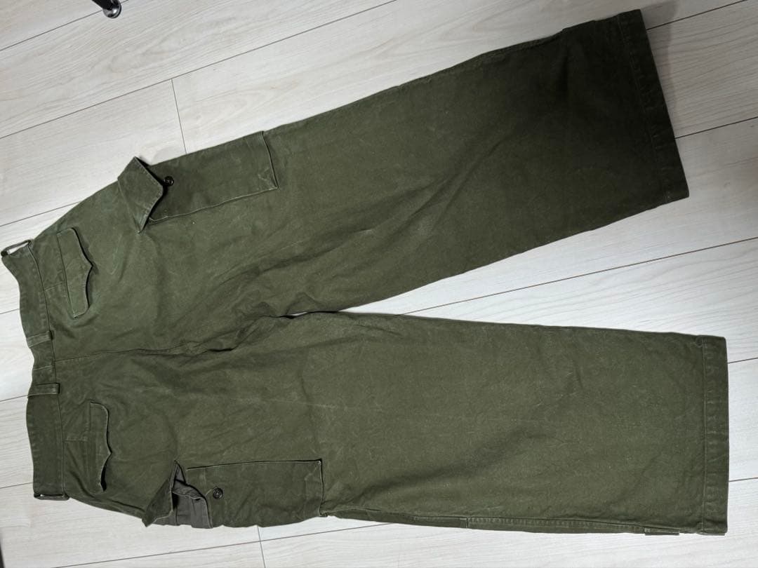 実物　フランス軍　M47 前期　比翼タイプ　サイズ35