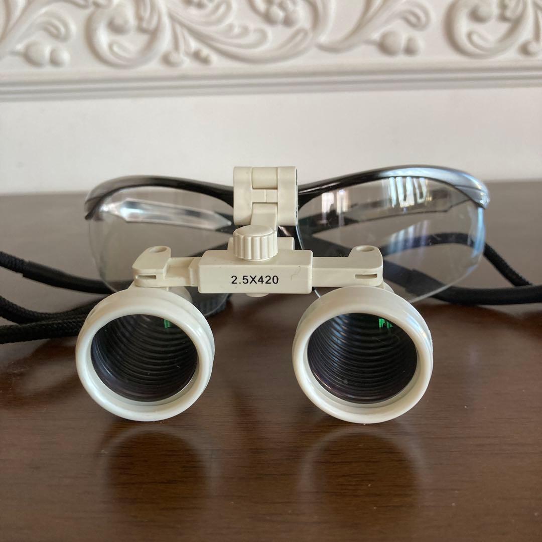 医療用オペ拡大鏡 2.5×420