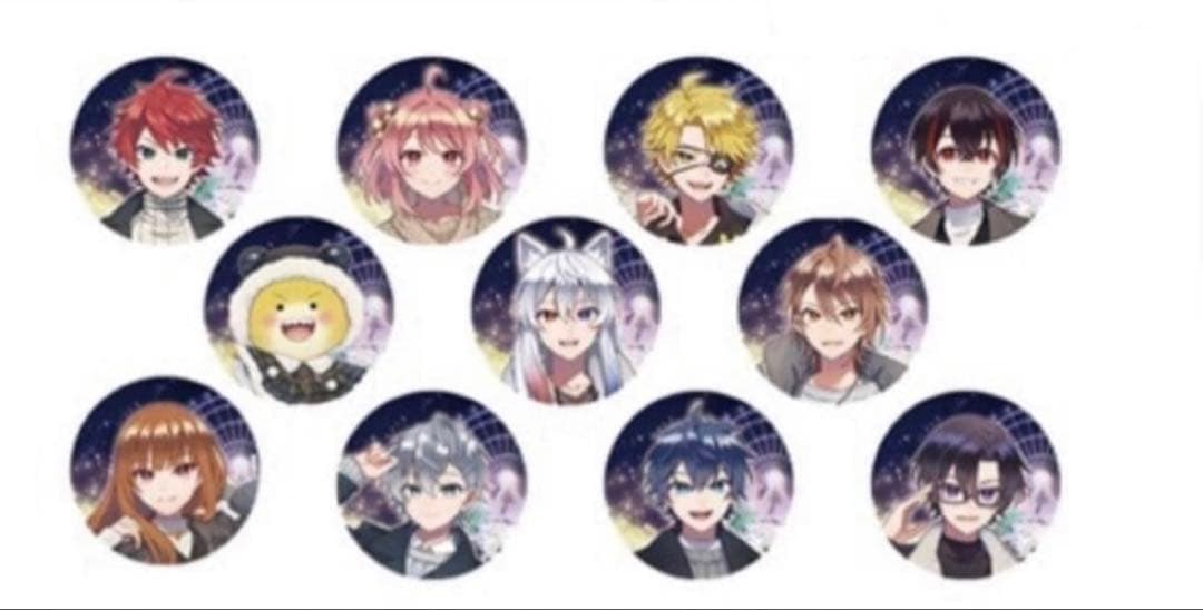 カラフルピーチ　東武動物公園　トレーディング　缶バッジ　クリアカード　計44個