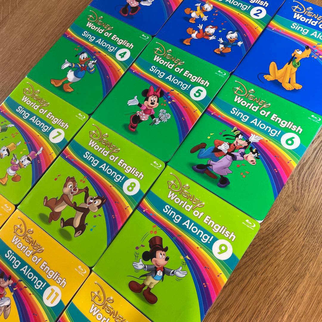 ディズニー英語システム⭐︎Sing Along! DVDセット