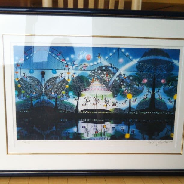 藤城清治『木馬の夢』