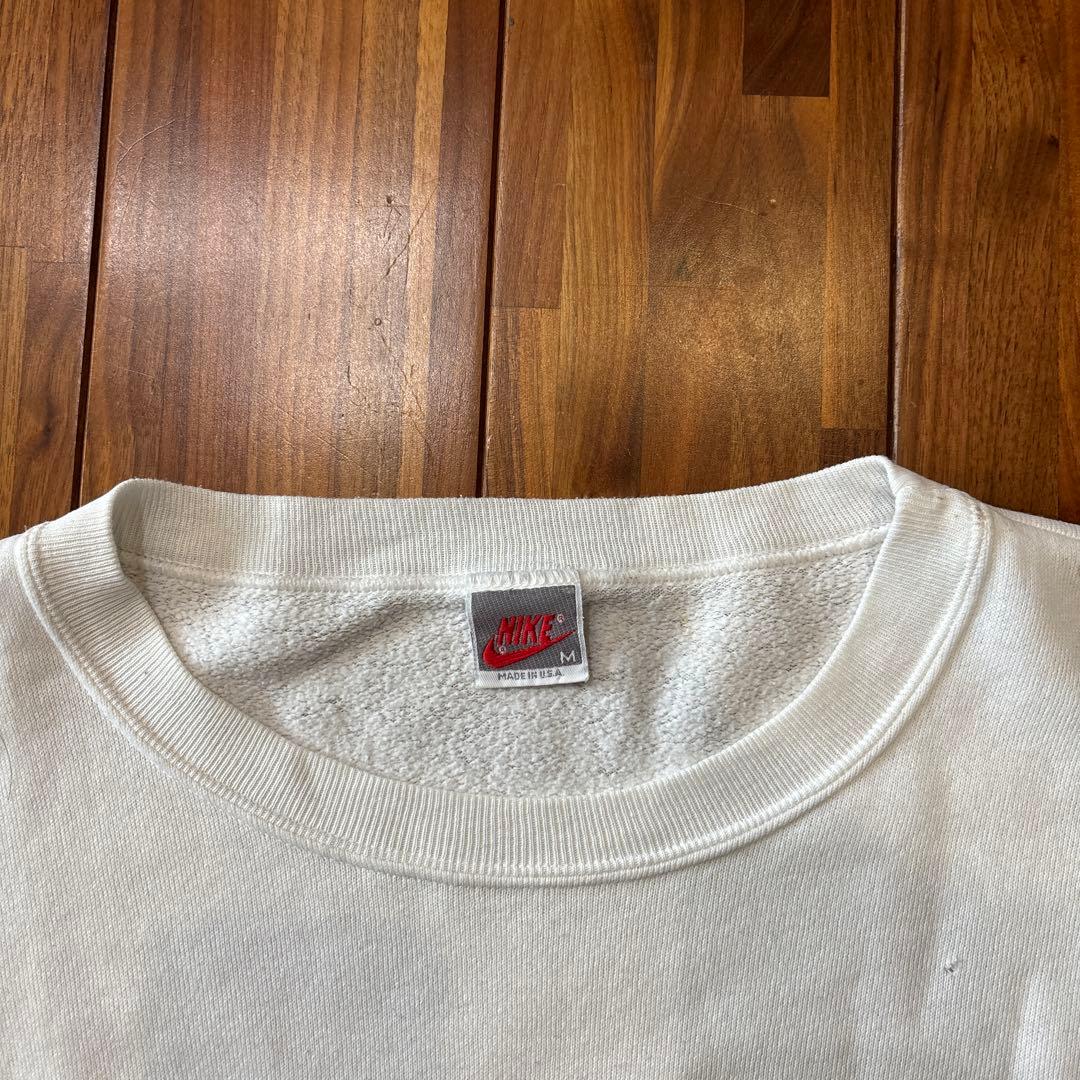 NIKE AIR ホワイト　90年代　USA製　初期ロゴ