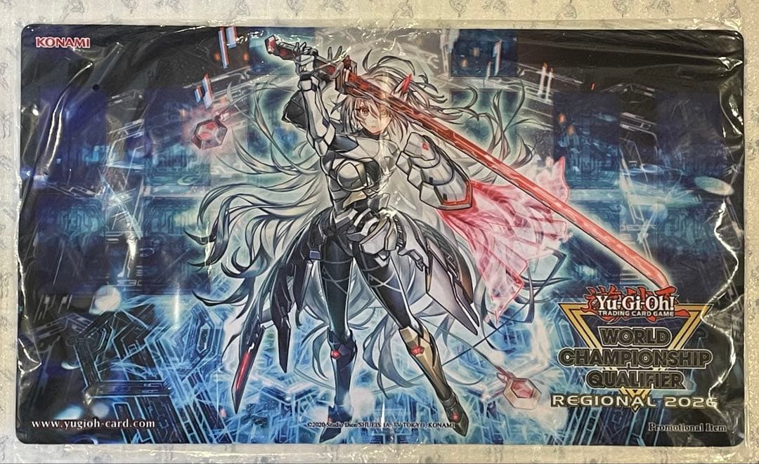 希少 新品未開封 閃刀姫 ゼロ プレイマット WCQ 2026 遊戯王