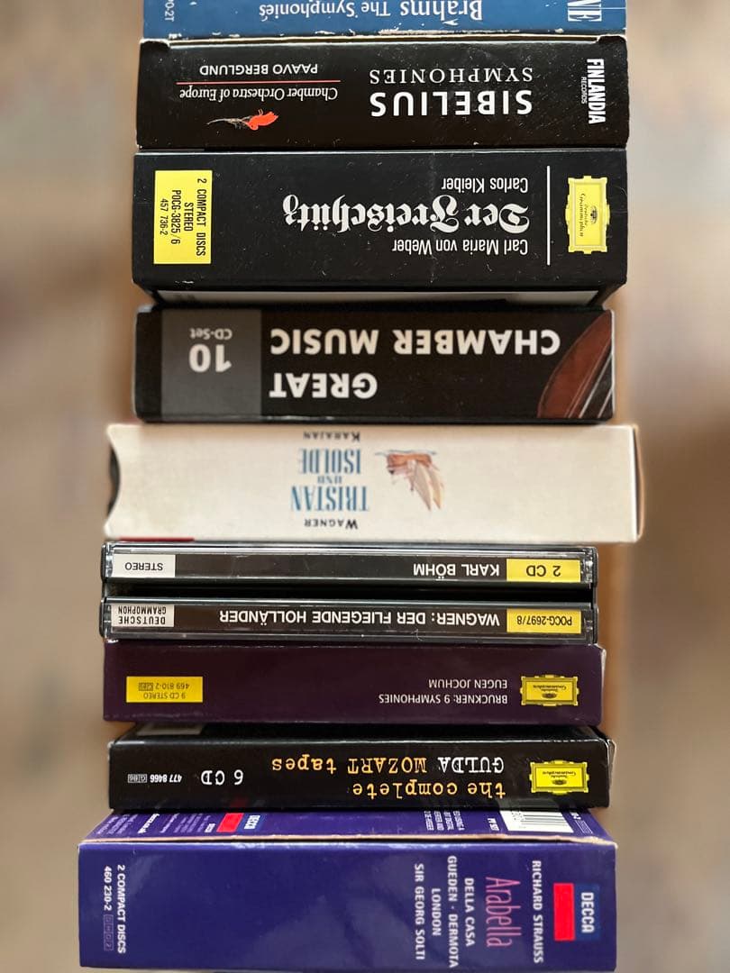 クラシックCDアルバム10冊(ボックス)