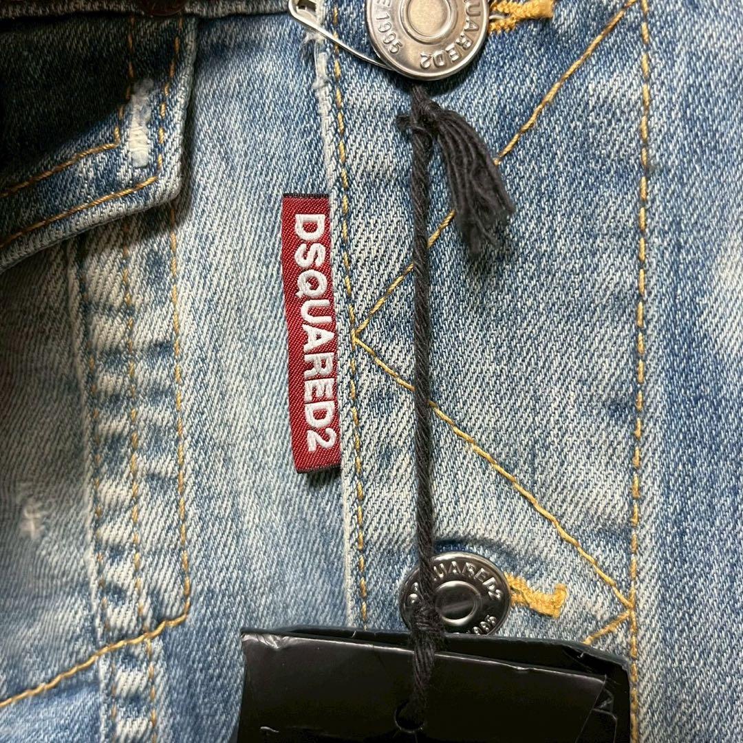 DSQUARED2 ディースクエアード　デニムジャケット size40 S