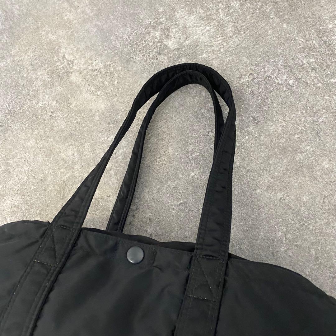 PORTER TANKER ボストン ブラック ダッフルバッグ