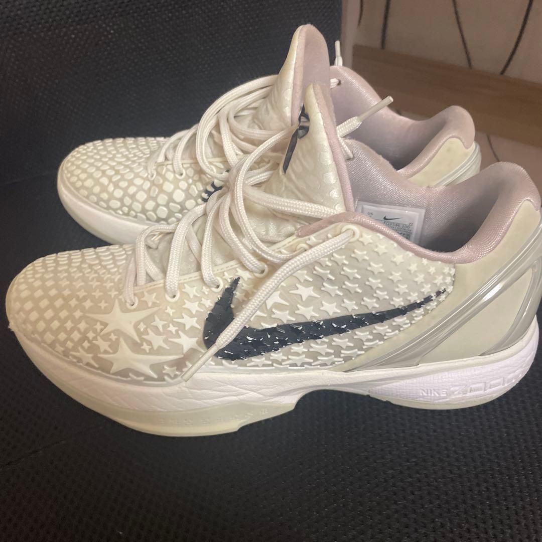 Nike バスケットボールシューズ ホワイト/ブラックコービー6プロトロ