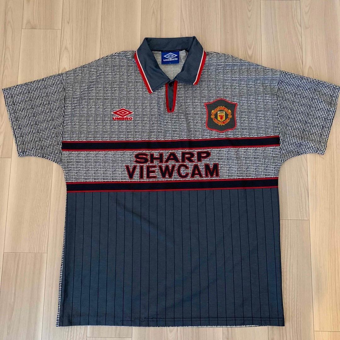 【激レア/当時物】マンチェスターU 95/96 アウェイ　UMBRO サイズL