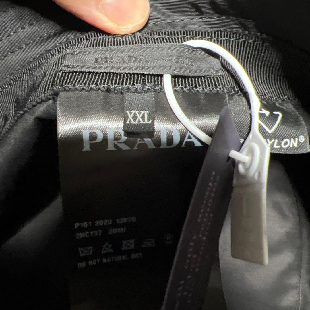 帽子 PRADA Re-Nylon Bucket Hat XXL