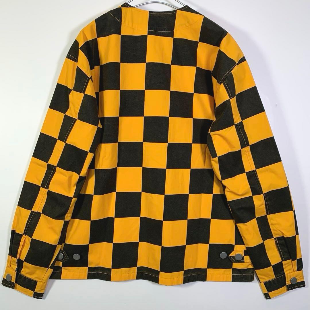 バンズ　ＶＡＮＳ　チェッカー　ジャケット　ノーカラー　ジャケット