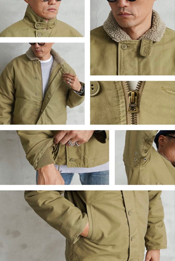 WAIPER N-1 DECK JACKET 42サイズ