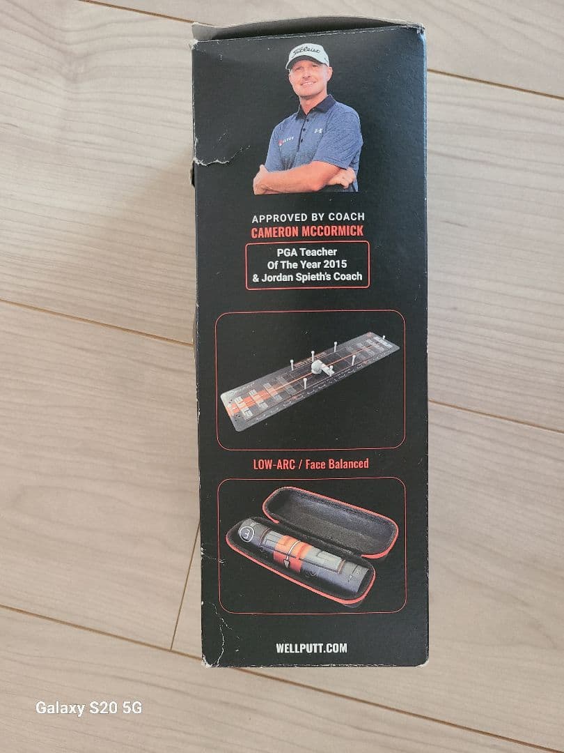 未使用品　ELLPUTT WELLSTROKE モーションパッティングガイド