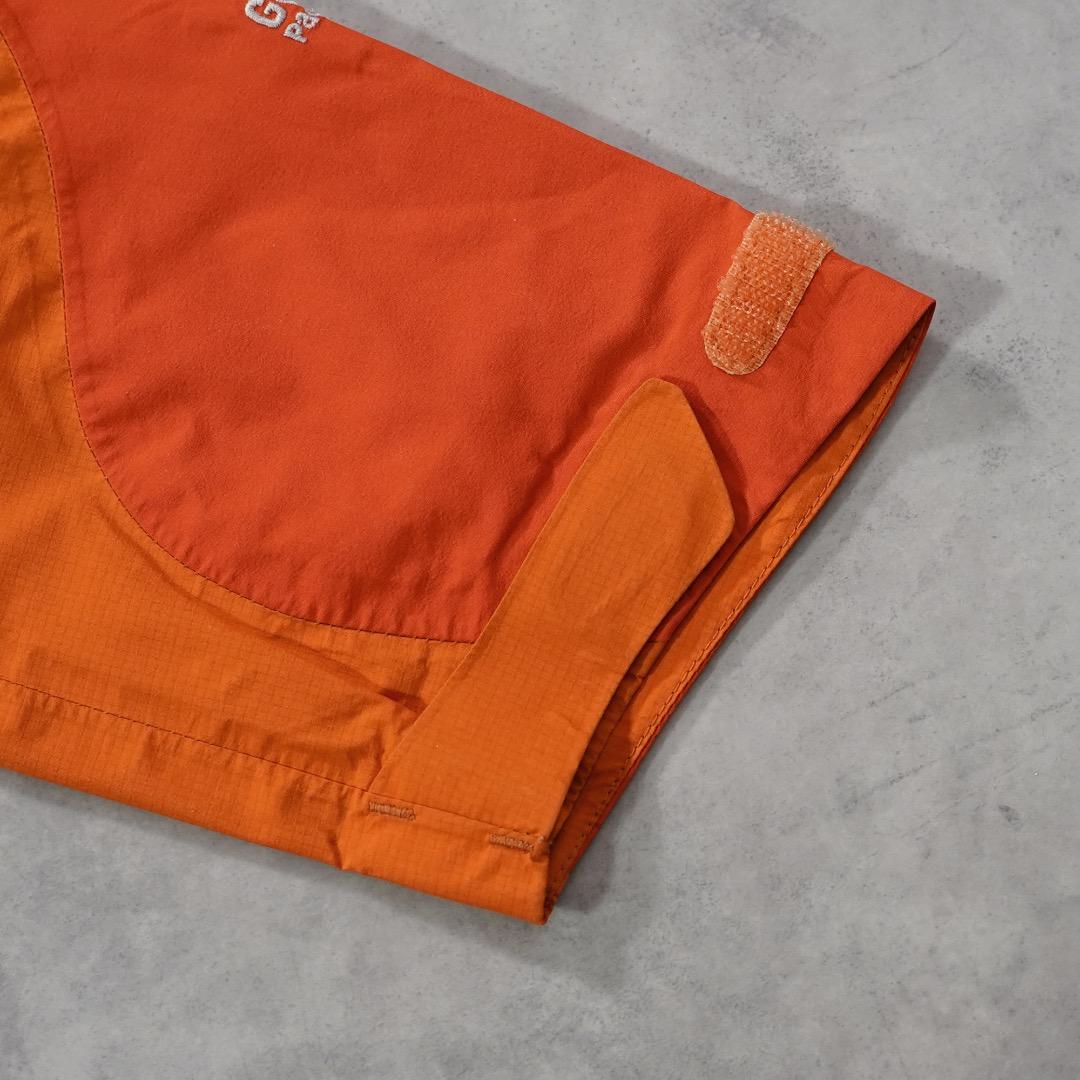 ノースフェイス ゴアテックス ナイロンジャケット 古着 L オレンジ 17637