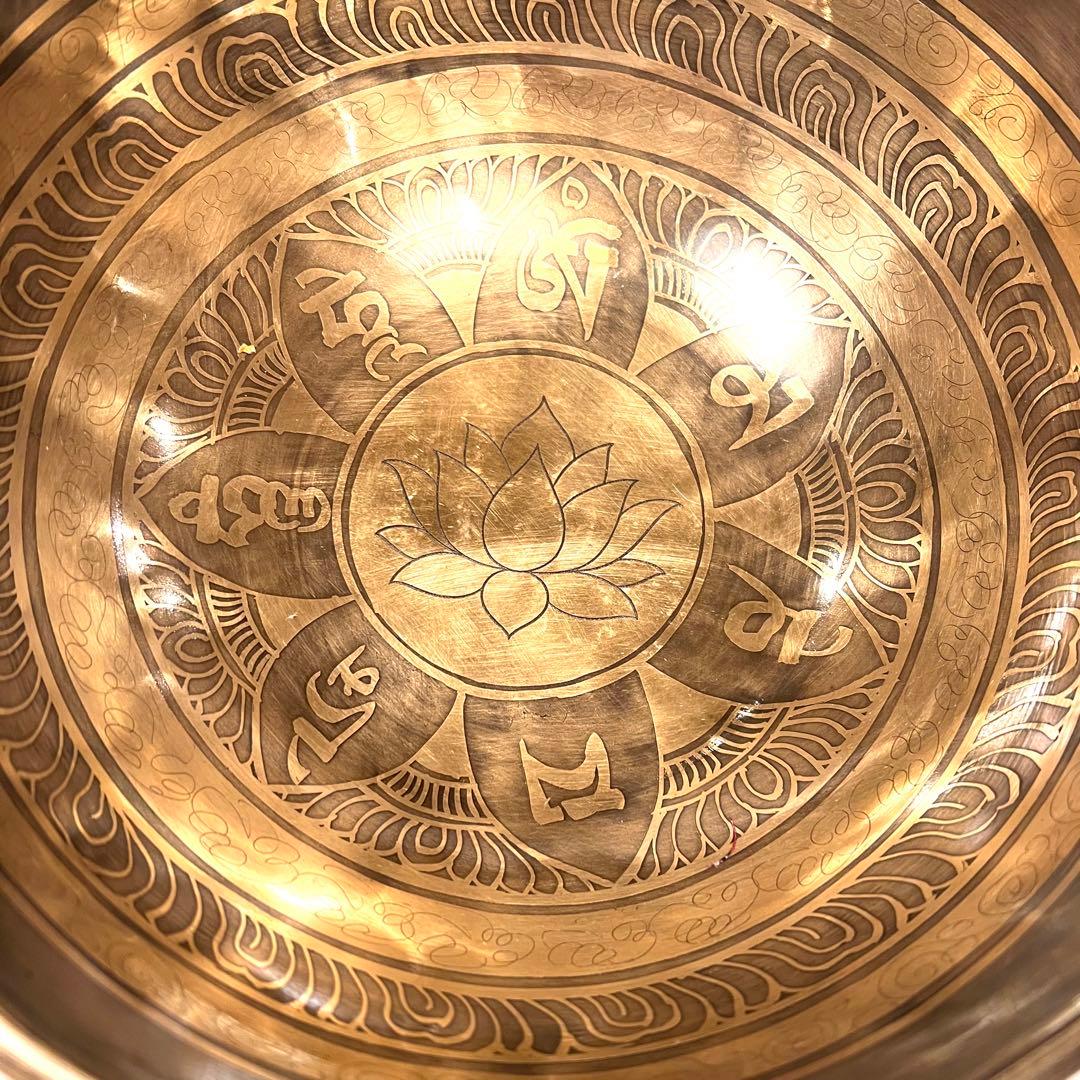 シンギングボウル ロータス 22cm F音