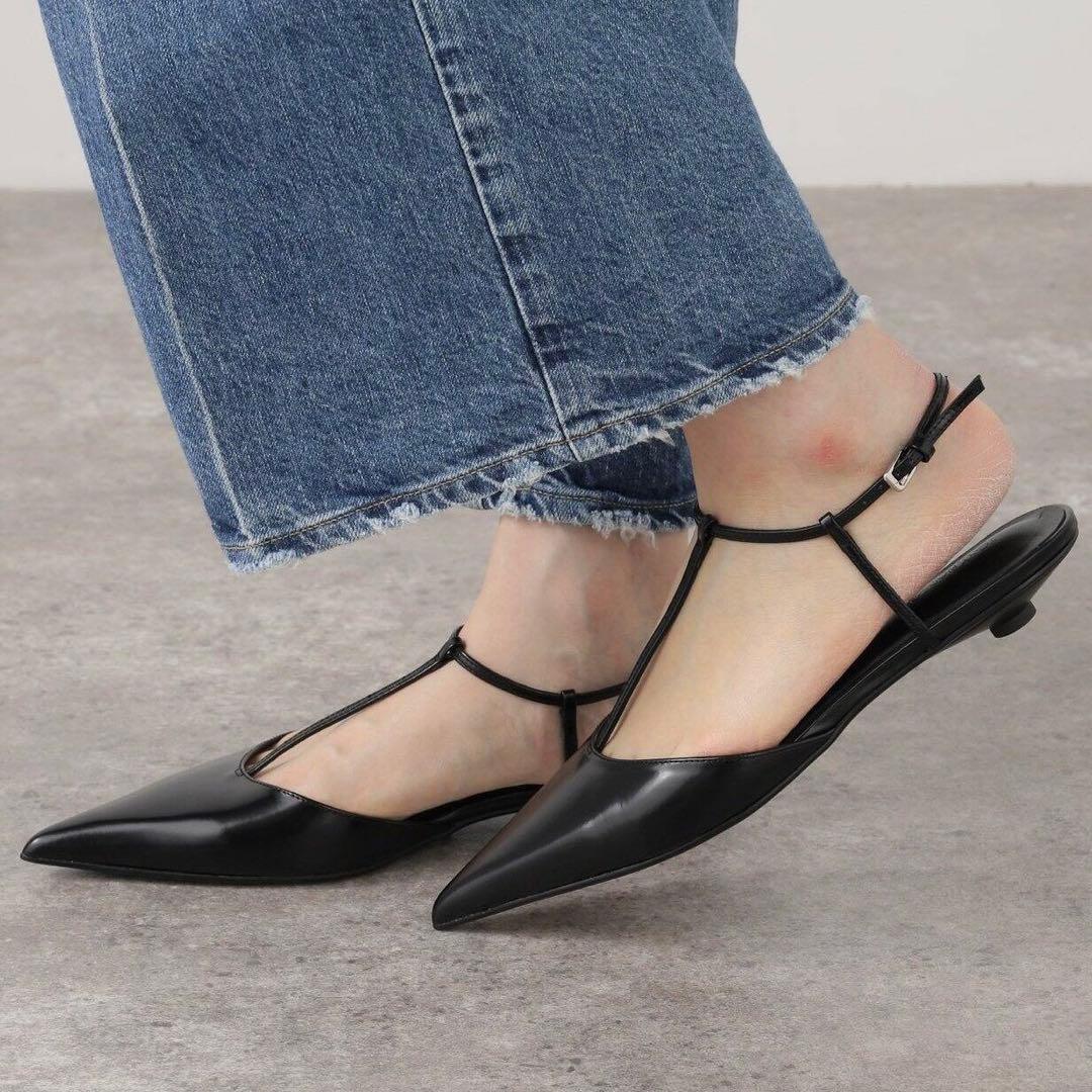 極美品　TONY BIANCO トニービアンコ　Tストラップシューズ　サイズ6