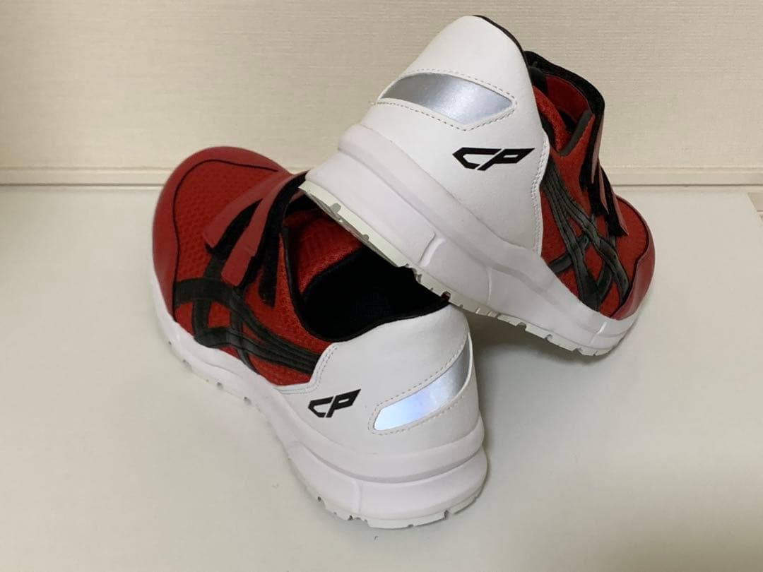 asicsウィンジョブ CP202 クラッシックレッド×ブラック 26cm