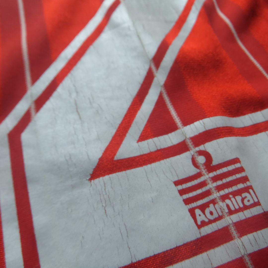 90年代 帝京高校　Admiral 赤 ストライプ 長袖シャツ