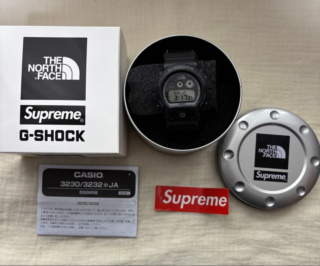 supreme×The North Face×G-SHOCK