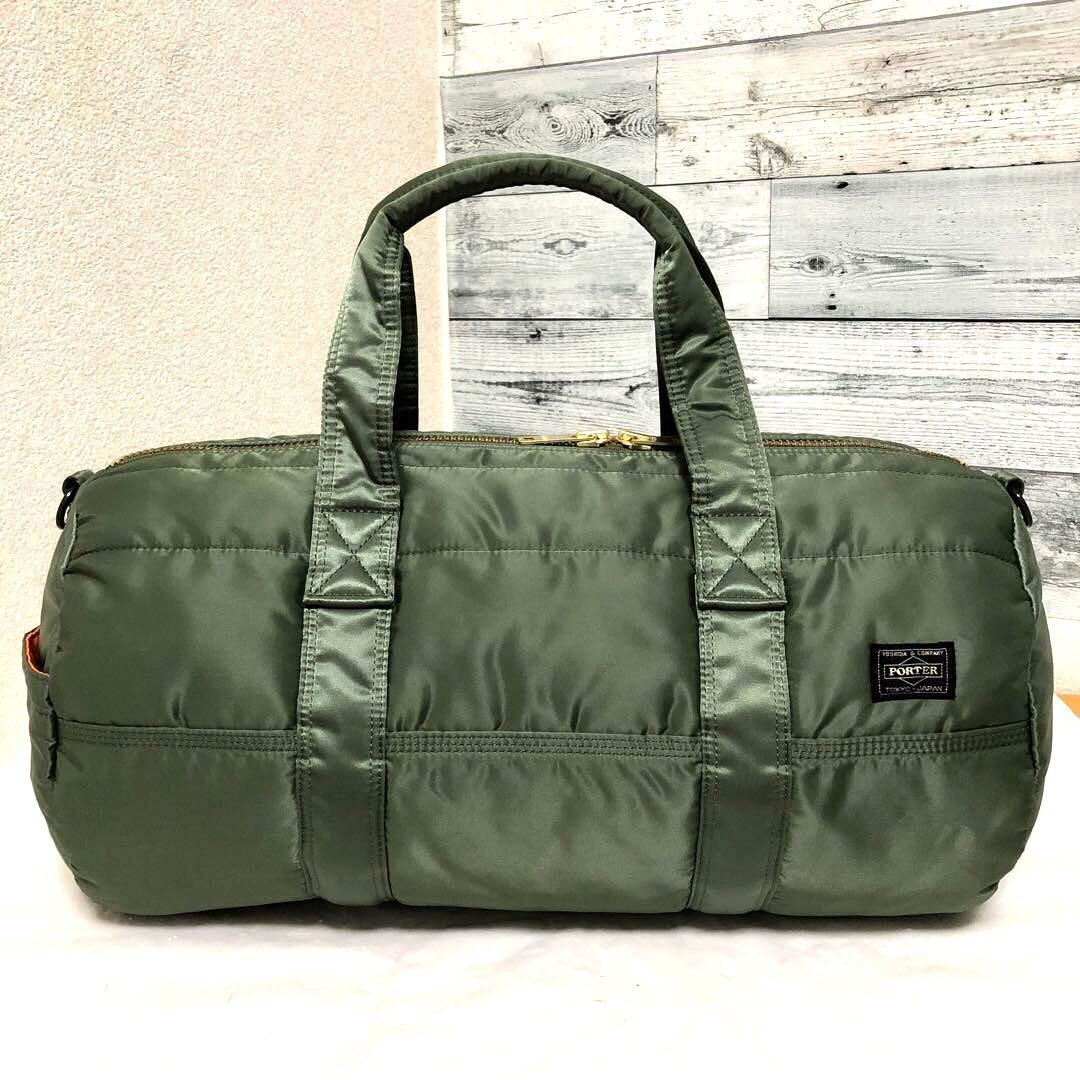 未使用級✨現行タグ ポータータンカー ボストンバッグ2way セージ 吉田カバン