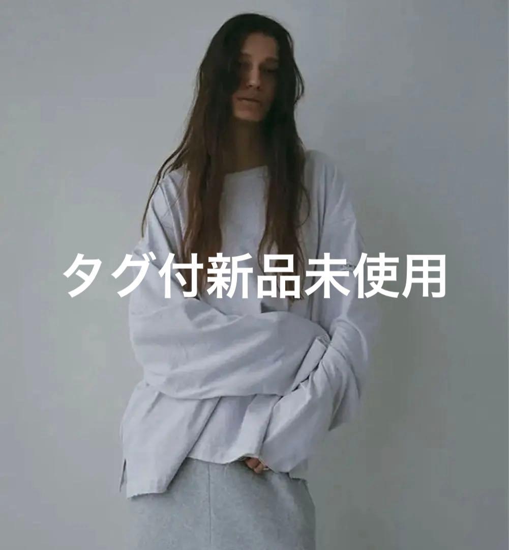 タグ付新品未使用　ETRE TOKYO カットオフカフスロンTee (GREY)