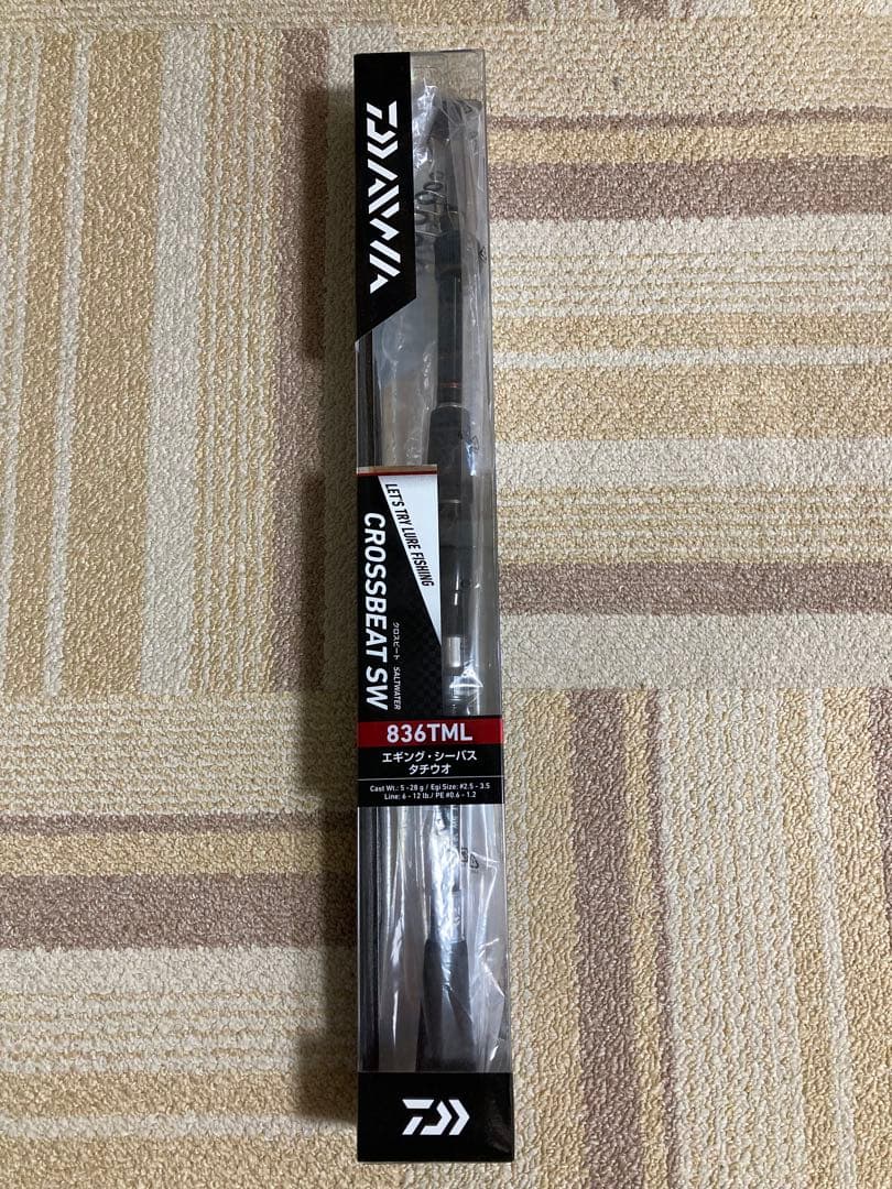ロッド Daiwa CROSS BEAT SW 836TML