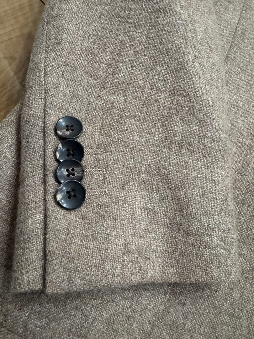 【美品】 LARDINI カシミヤ 100%ジャケット サイズ42