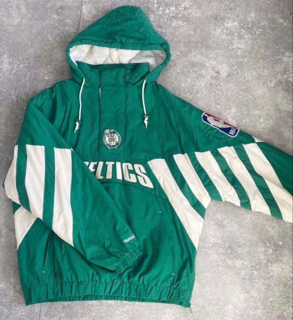 ボストン・セルティックス Mitchell & Ness ナイロンパーカー